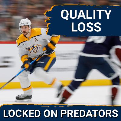 Predators take QUALITY loss to Avalanche | Can they keep momentum going?