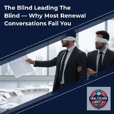 The Blind Leading The Blind — Why Most Renewal Conversations Fail You The Blind Leading The Blind — Why Most Renewal Conversations Fail You