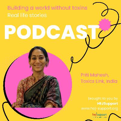 Sanitary pads and toxic-free textile solutions with Priti Mahesh from India Sanitary pads and toxic-free textile solutions with Priti Mahesh from India