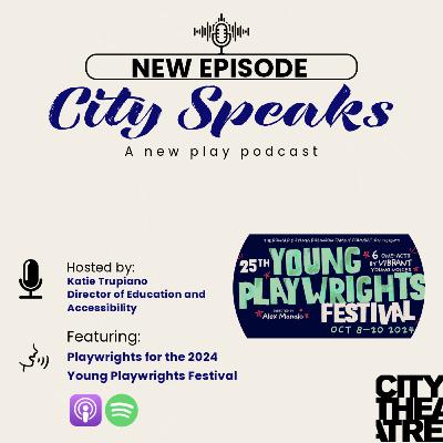 Playwrights for the 2024 Young Playwrights Festival