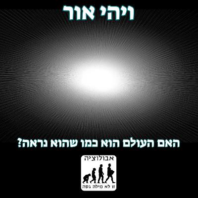 #54 ויהי אור- האם העולם הוא כמו שהוא נראה