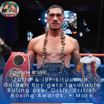 Zuffa & IBF situation, Golden Boy gets favorable Ruling over Ortiz, British Boxing Awards, + More