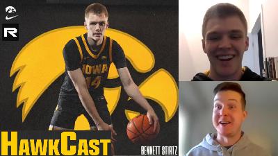 BENNETT STIRTZ: Iowa Commit and No. 1 Transfer Joins HawkCast