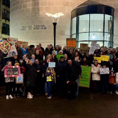 Huge Turnout at Ashbourne SNA Protest As Local Couoncillor Tells LMFM Why It Was So Important to Attend - 26/02/2026