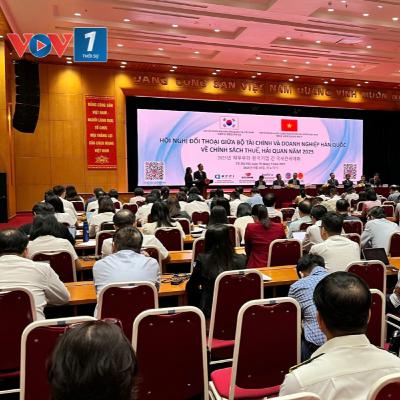 Tin trong nước - Hội nghị đối thoại giữa Bộ Tài chính và doanh nghiệp Hàn Quốc về chính sách thuế, hải quan năm 2025