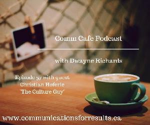 Comm Cafe Episode 57 with Christian Hoferle