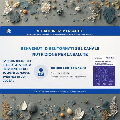 #246-25 PREVENZIONE DEL CANCRO BASATA SUI PATTERN DI STILE DI VITA