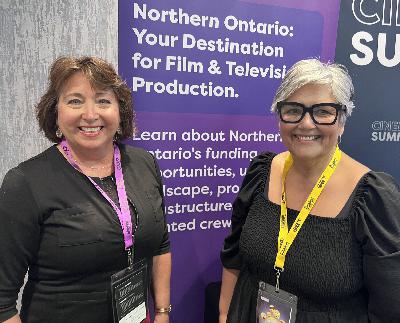 Int. w. Noella Guarda-Rinaldo-my Abitibi Canyon friend-to film in Timmins, Ont.