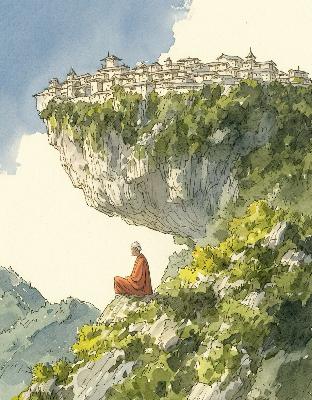 스님의 사색처 - The Monk's Thinking Place