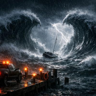 Trabajé una noche en los Grandes Lagos… y algo salió del agua