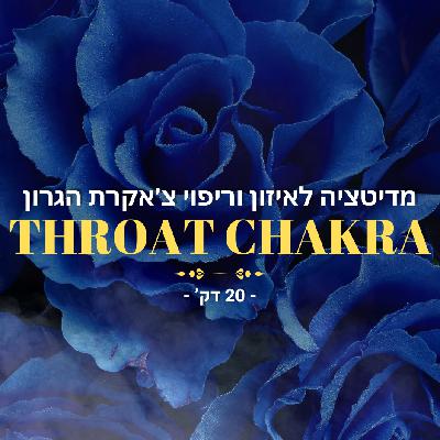 מדיטציה לאיזון צ'אקרת הגרון - 20 דק'