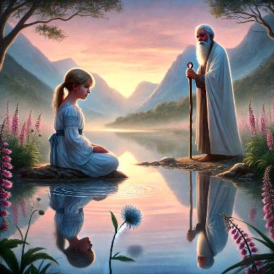 A Menina e o Espelho de Água - A Cura Começa no Reflexo da Alma A Menina e o Espelho de Água - A Cura Começa no Reflexo da Alma
