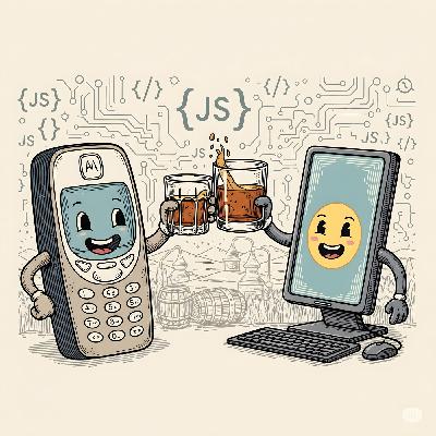 Modern Web Dev Meets 2000s Flip Phone: What Could Go Wrong? Modern Web Dev Meets 2000s Flip Phone: What Could Go Wrong?