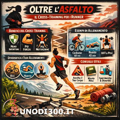 #115 Smetti di correre solo sull'asfalto! Oggi parlo di cross-training #115 Smetti di correre solo sull'asfalto! Oggi parlo di cross-training