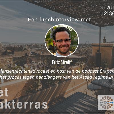 Het Dakterras Lunchinterview #13: Fritz Streiff