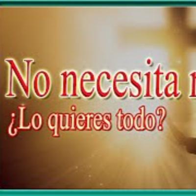 Dejemos todo para recibir todo