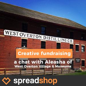 ⭐️ Merch for Non-Profits. An interview with West Overton Village and Museums.