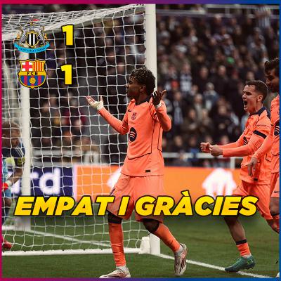 El Barça gasta sort a Newcastle | Newcastle 1 FC Barcelona 1