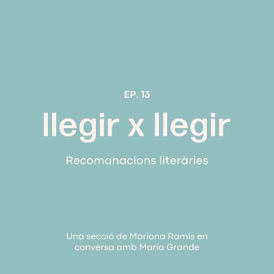 EP.13 Recomanacions literàries per Sant Jordi.