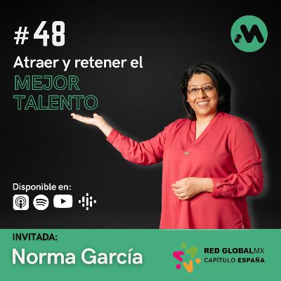 Mentores con Mike Reyes episodio "#48" "Norma García" "Atraer y retener el mejor talento"