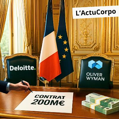L'ActuCorpo #2 - L'État donne encore 200M€ aux cabinets de conseils, JP MORGAN s'attaque à la crypto...