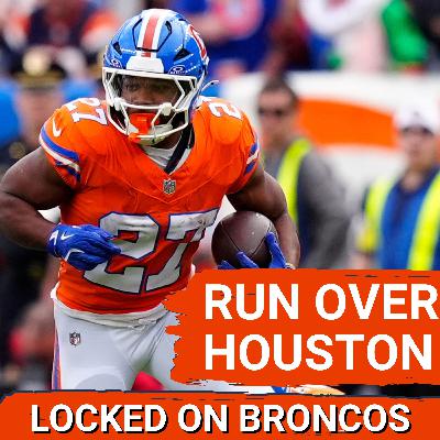 PREVIEW: Denver Broncos Must RUN OVER Houston Texans on Sunday