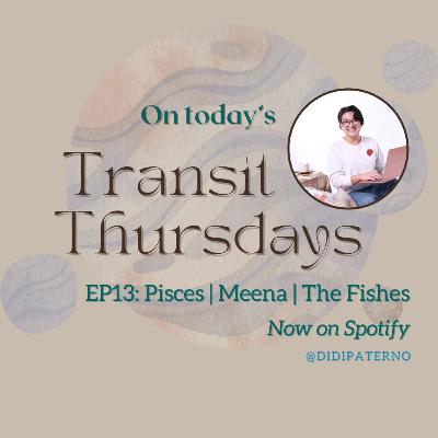 Transit Thursdays with Didi Paterno Season 3.13: Pisces | Meena | The Fishes