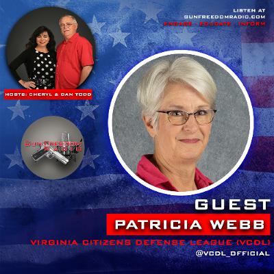 Patricia Webb of VCDL - On-Location at GOA GOALS 2025 – GunFreedomRadio