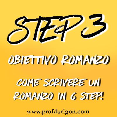 Step 3 - Impara a progettare un romanzo!