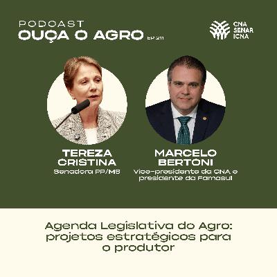 OUÇA O AGRO 211 - Agenda Legislativa do Agro: projetos estratégicos para o produtor