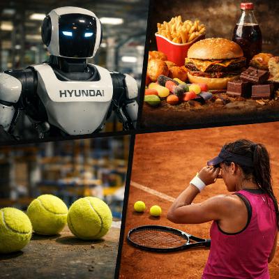 Robots, Junk Food, and Talentless Tennis Robots, Junk Food, and Talentless Tennis