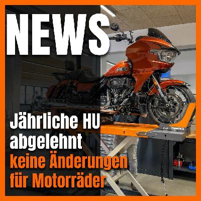 Jährliche HU vom Tisch keine Änderungen für Motorräder