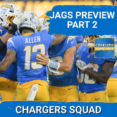 CHARGERS JAGS PREVIEW PART 2: Chargers head to J'ville looking for 4 in a row.