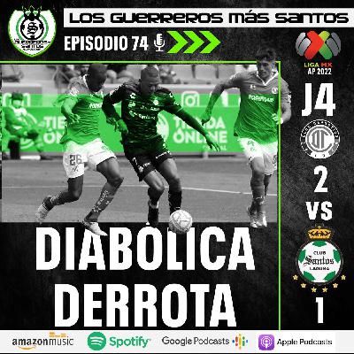 J4 AP22 | Santos PIERDE ante Toluca | Cecilio Domínguez nuevo refuerzo | ¿De quién es la culpa del mal paso de Los Guerreros? J4 AP22 | Santos PIERDE ante Toluca | Cecilio Domínguez nuevo refuerzo | ¿De quién es la culpa del mal paso de Los Guerreros?