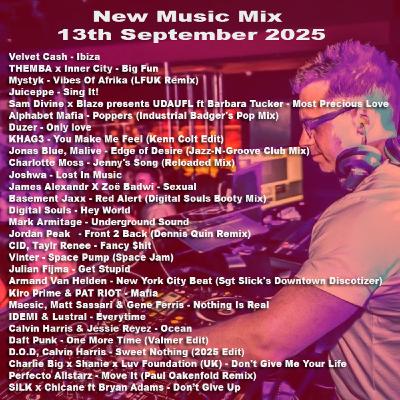 Episode 58: New Music Mix 13th Sept 2025