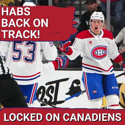 Canadiens HUGE Road Trip Gets Season Back on Track | Matheson Extension,  Slafkovsky + Demidov Duo