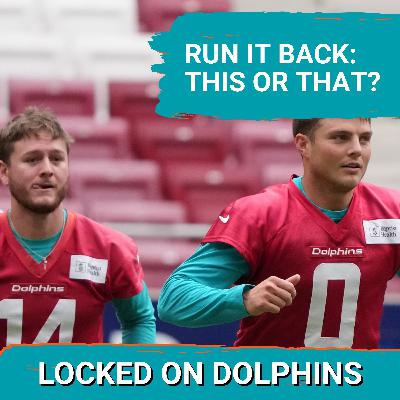 THIS OR THAT? Which Dolphins Players Set For Departure Would You Rather Run It Back With?
