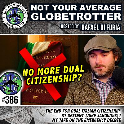 THE END for Dual Italian Citizenship by Descent (Jure Sanguinis)? My Take on The Emergency Decree