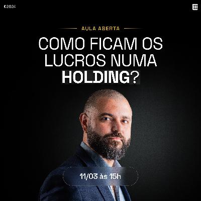 Como ficam os lucros numa Holding?