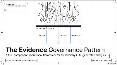 The Five-Component Pattern for AI Evidence Governance