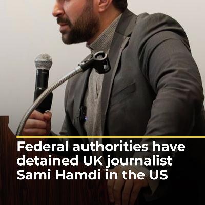 UK journalist Sami Hamdi detained in US after pro-Israel pressure | AJ#shorts UK journalist Sami Hamdi detained in US after pro-Israel pressure | AJ#shorts