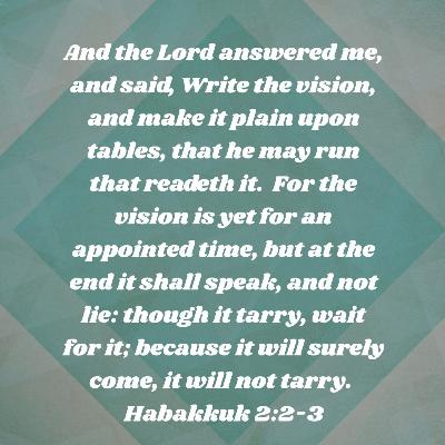 20/20 Vision for 2020 and years to come!