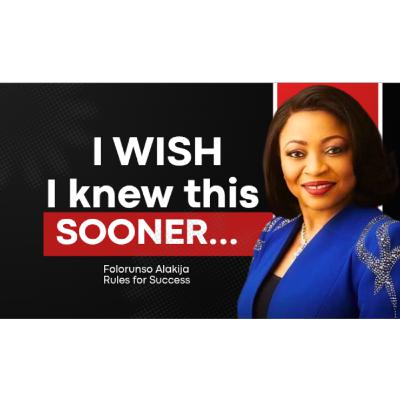 Folorunso Alakija's Top 10 Rules for Success Folorunso Alakija's Top 10 Rules for Success