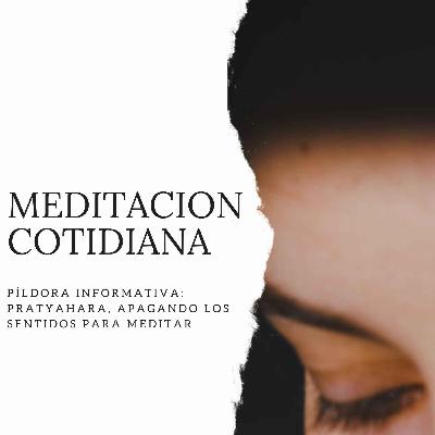 Píldora Informativa: Pratyahara, apagando los sentidos para meditar