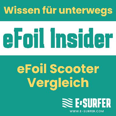 eFoil Scooter Vergleich eFoil Scooter Vergleich