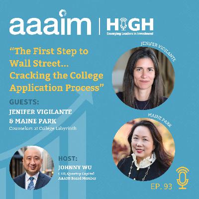 Jenifer Vigilante and Maine Park, Counselors at College Labyrinth, "The First Step to Wall Street...Cracking the College Application Process" Jenifer Vigilante and Maine Park, Counselors at College Labyrinth, "The First Step to Wall Street...Cracking the College Application Process"