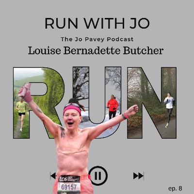Jo Pavey MBE and Louise Bernadette Butcher, AKA the topless runner