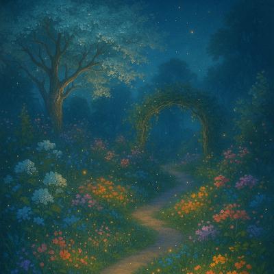 Cuento infantil:El Jardín de los Susurros