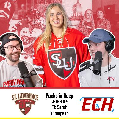 Episode #184 of Pucks in Deep FT: Sarah Thompson