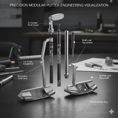 #432 Machine Putters: Precision Modular Design #432 Machine Putters: Precision Modular Design
